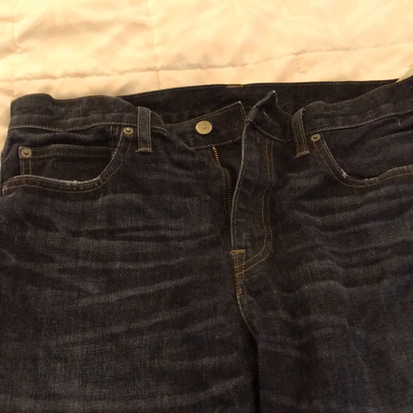 J. Crew Straight Fit Blue Jeans 34x34 - Picture 3 of 5